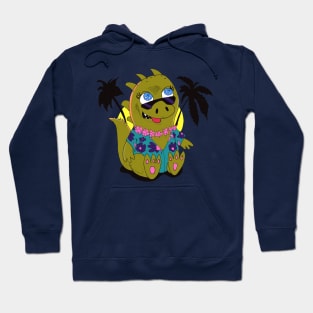 Aloha Dinosaur Hoodie